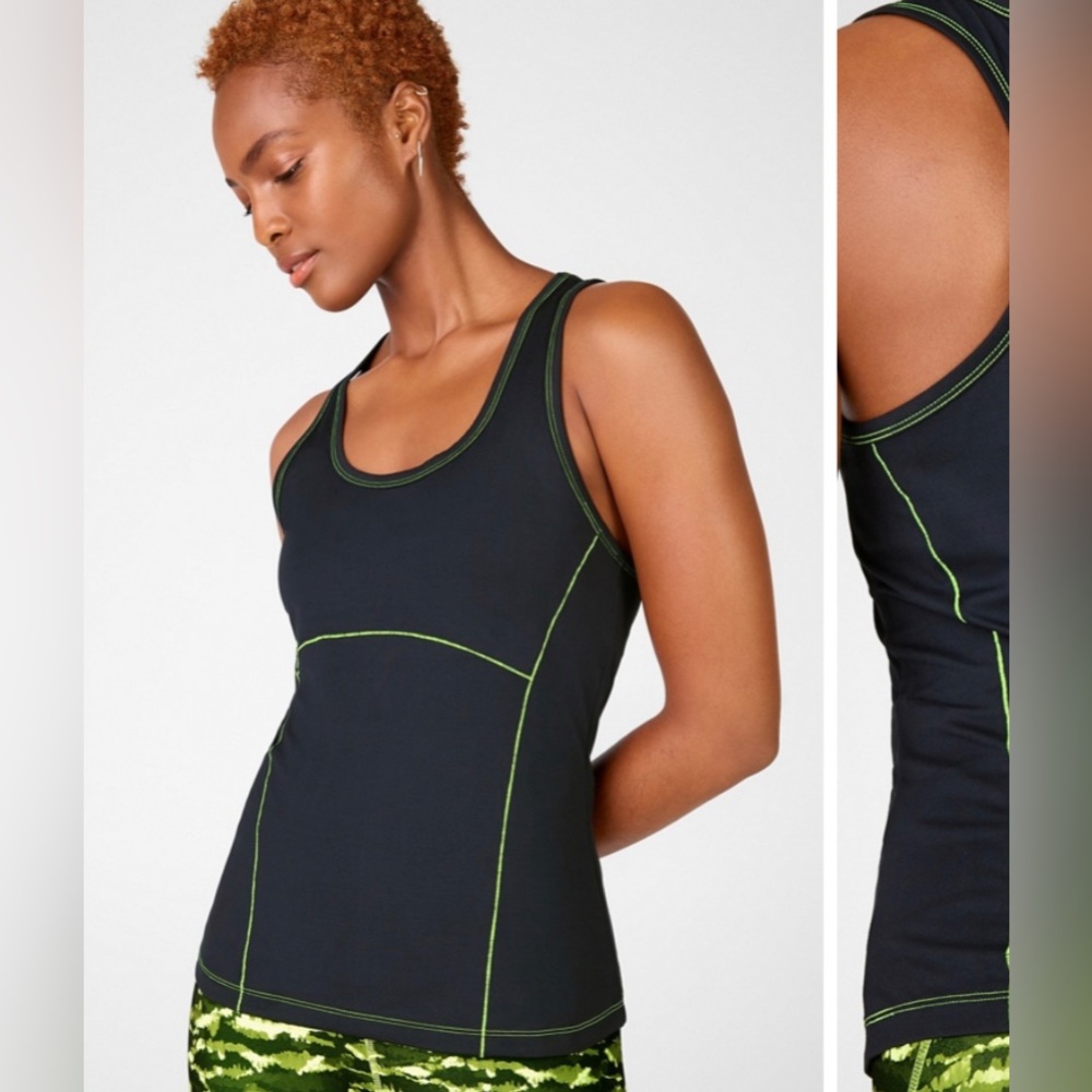 Fabletics Phoenix Racerback Tank . 
Size: small